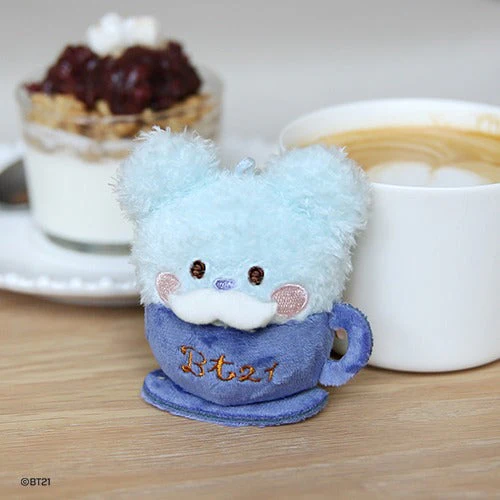 BT21 - MININI PLUSH KEYRING LATTE - Image 8