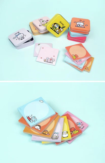 BT21 MININI TIN CASE MEMO PAD - Image 9