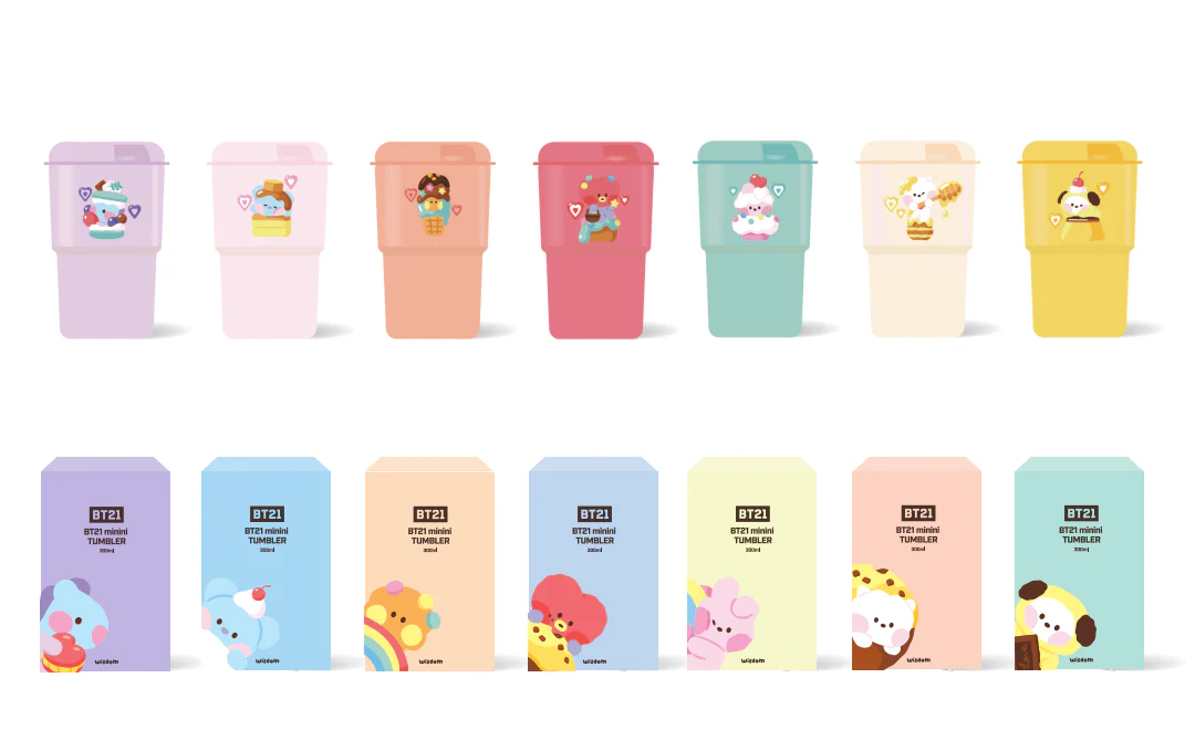 BT21 MININI TUMBLER SWEETIE - Image 2