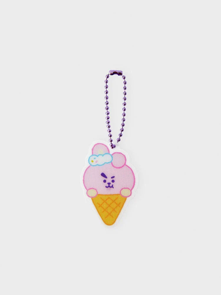 BT21 ON THE CLOUD RENTICULAR KEYRING - Image 4