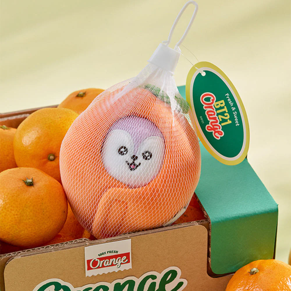 BT21 - ORANGE PARTY OFFICIAL MD BABY DOLL KEYRING - Image 5