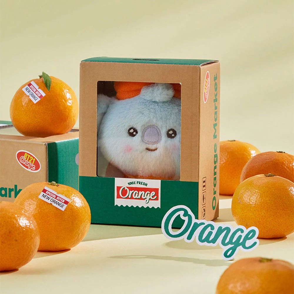 BT21 - ORANGE PARTY OFFICIAL MD BABY SMALL DOLL - Image 8