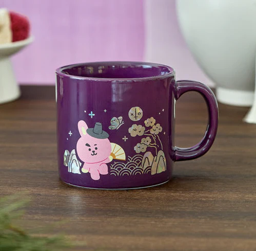 BT21 - PREMIUM K EDITION MOTHER OF PEARL GRAPHIC MUG CUP (320ml) - Image 5