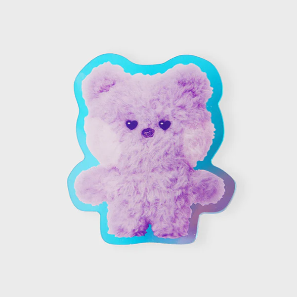 BT21 PURPLE OF WISH EDITION MININI ACRYLIC CLIP MAGNET - Image 4