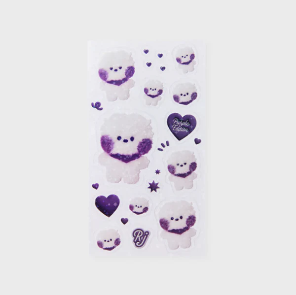 BT21 PURPLE OF WISH EDITION MININI STICKER - Image 6