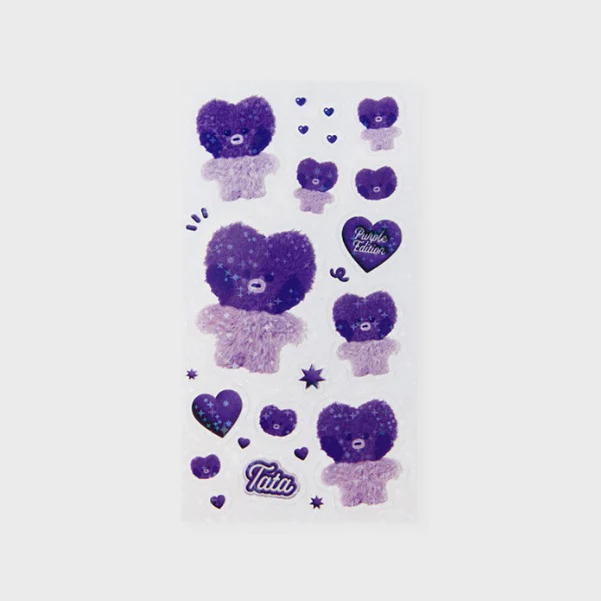 BT21 PURPLE OF WISH EDITION MININI STICKER - Image 8