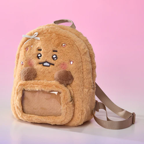 BT21 - RIBBONED U BABY CLEAR POCKET PLUSH BAG - Image 3