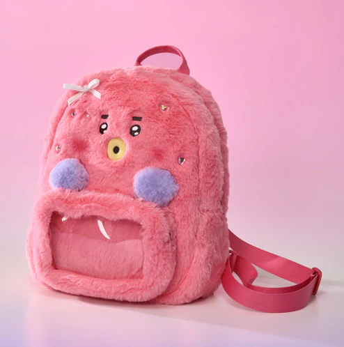 BT21 - RIBBONED U BABY CLEAR POCKET PLUSH BAG - Image 8
