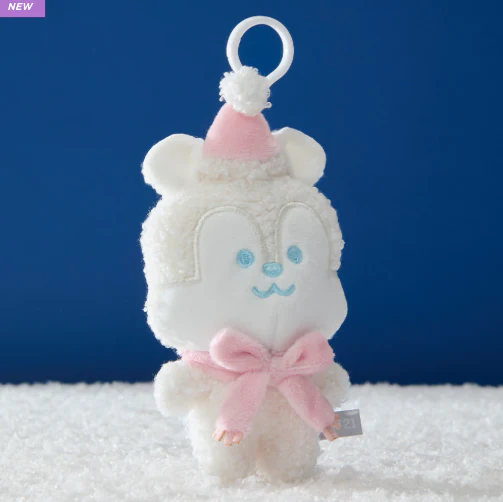 BT21 - SNOWMAN PLUSH KEYRING - Image 4