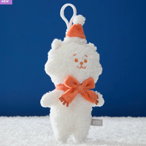 BT21 - SNOWMAN PLUSH KEYRING - Image 7