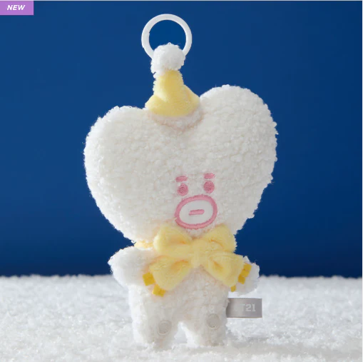 BT21 - SNOWMAN PLUSH KEYRING - Image 8