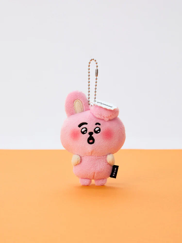 BT21 - TODAY'S FACE HEARTBEAT PLUSH KEYRING - Image 2