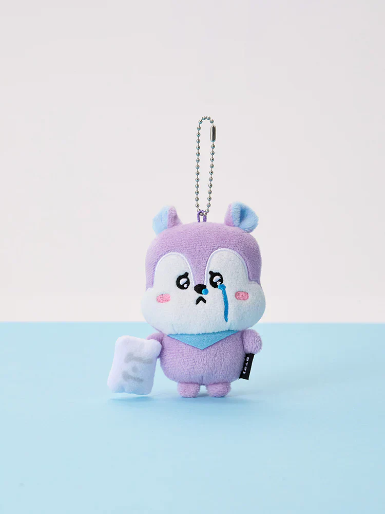 BT21 - TODAY'S FACE TEARDROP PLUSH KEYRING - Image 5