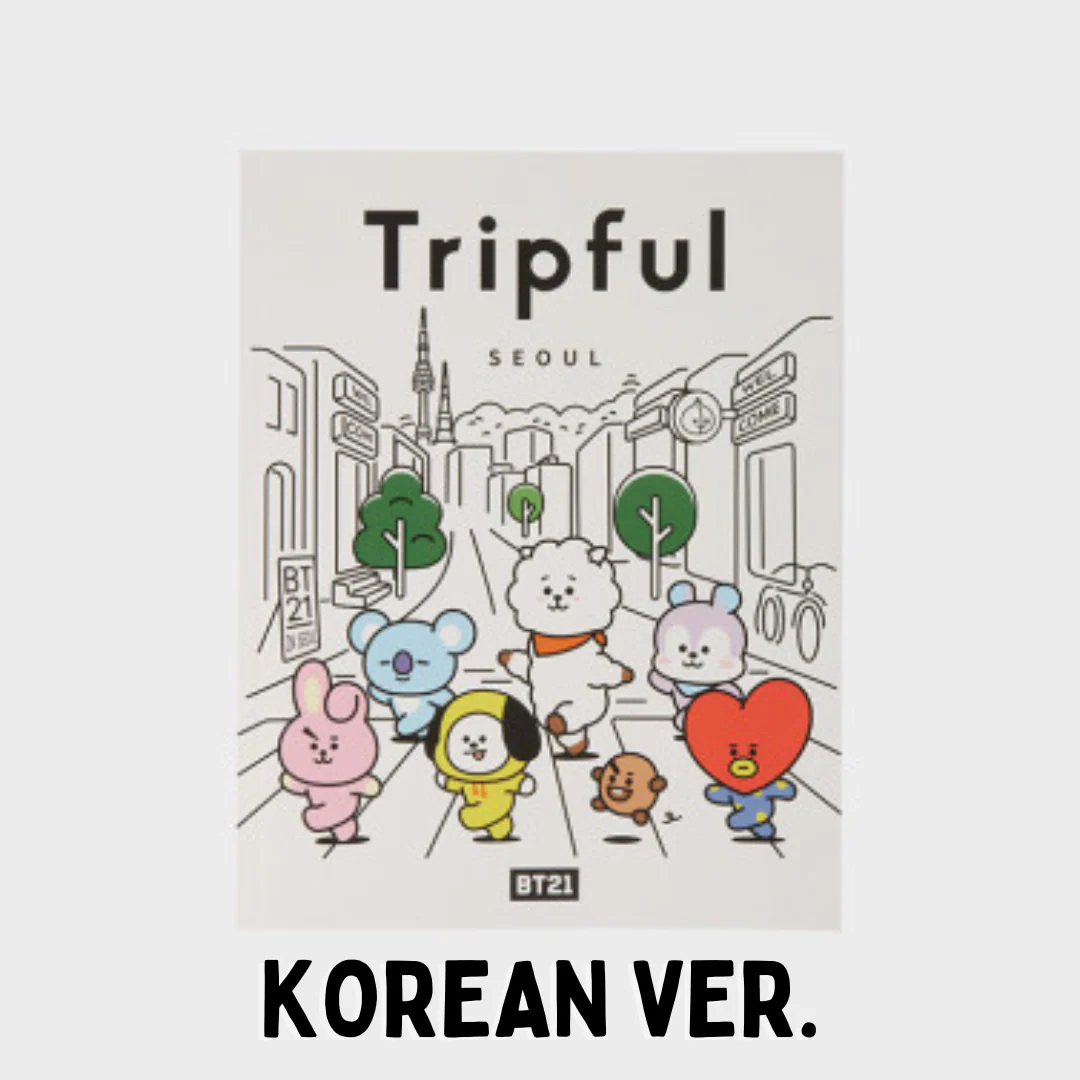 BT21 TRIPFUL SEOUL TRIP GUIDE BOOK - Image 2