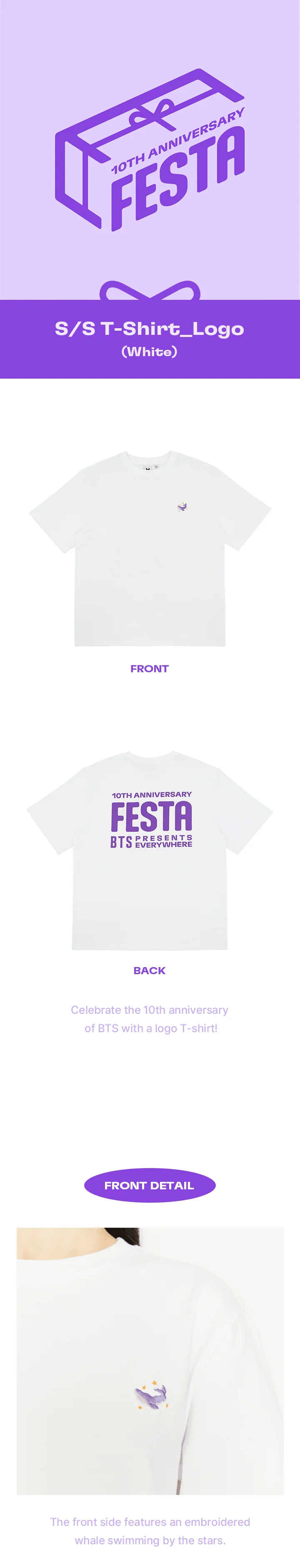BTS - 10TH ANNIVERSARY FESTA OFFICIAL MD - Image 10