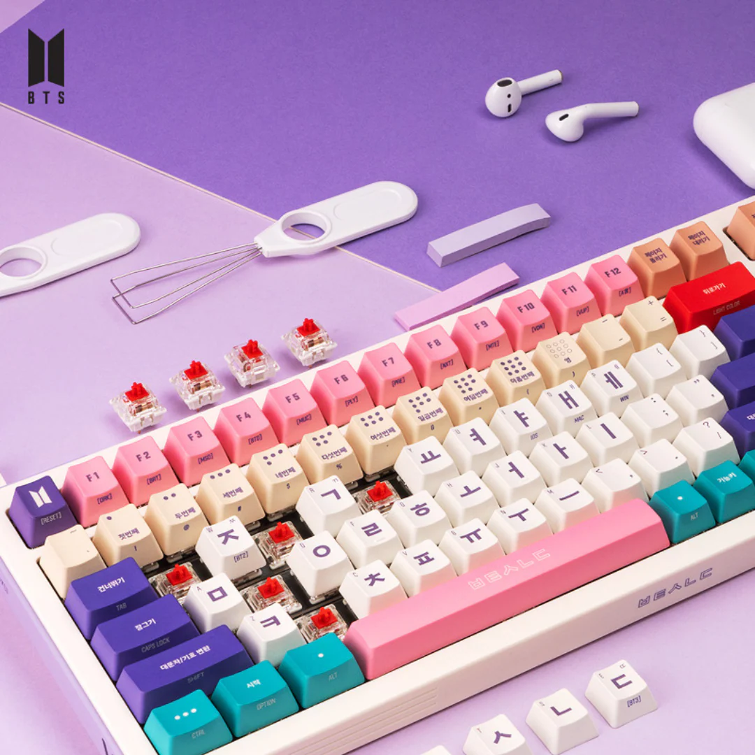 BTS HANGUL EDITION KEYBOARD - Image 3