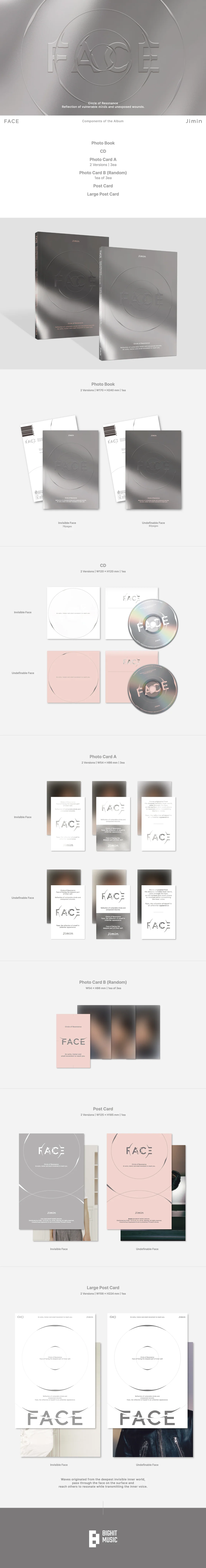 BTS JIMIN - FACE 1ST SOLO ALBUM - Image 5