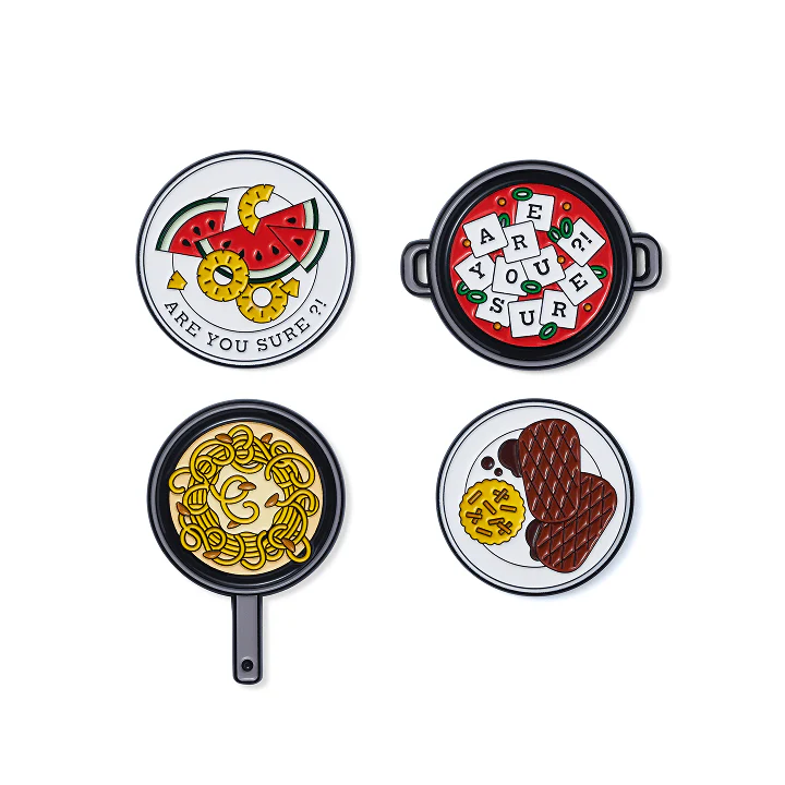 BTS JIMIN & JUNG KOOK - ARE YOU SURE?! SEASON2 OFFICIAL MD FOOD MAGNET SET