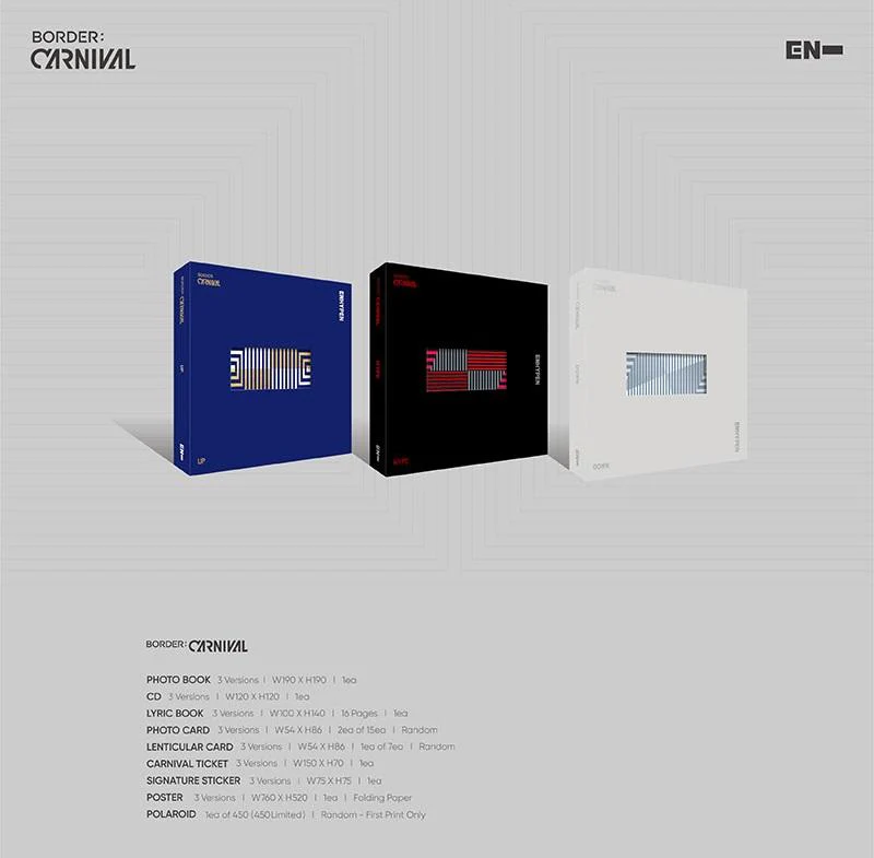 ENHYPEN - 2ND MINI ALBUM BORDER CARNIVAL - Image 5