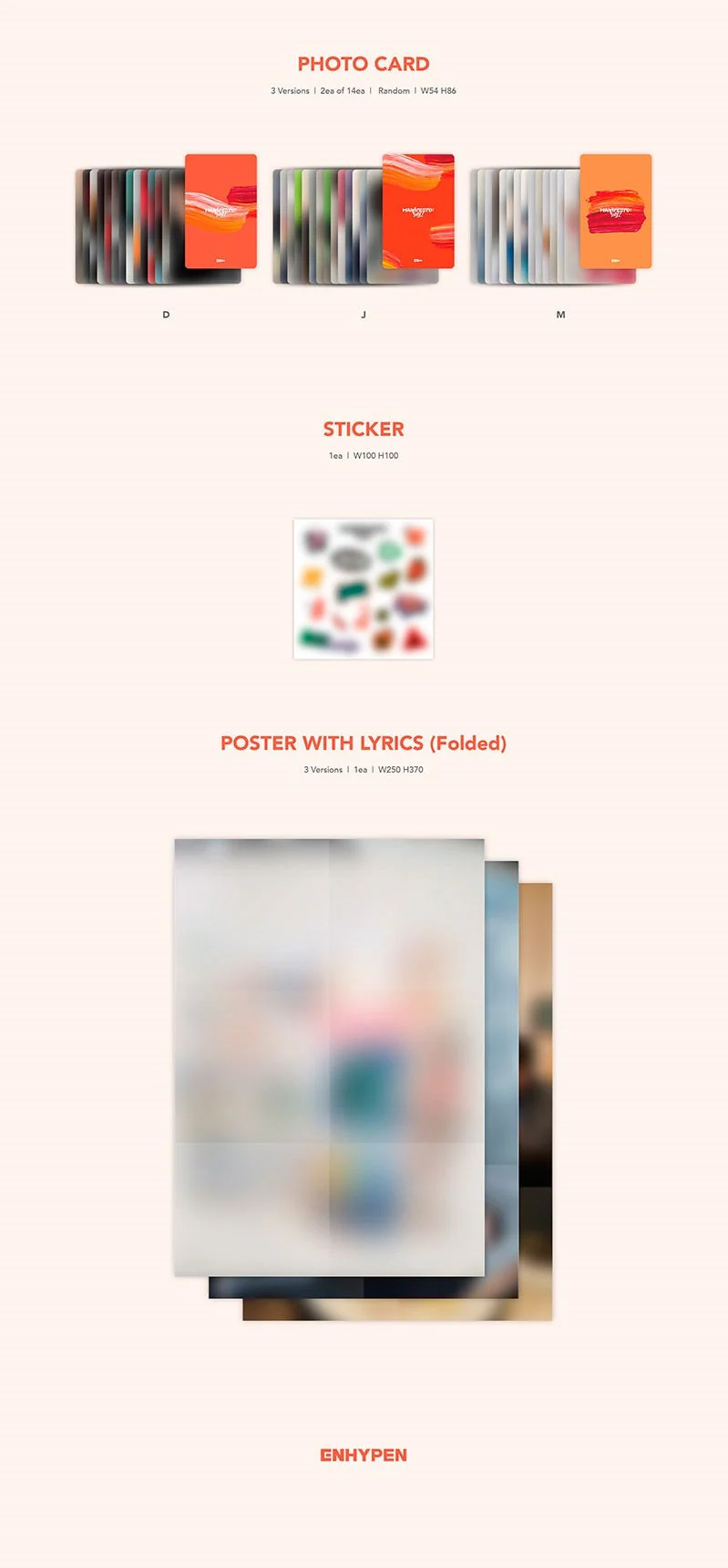 ENHYPEN - ALBUM MANIFESTO DAY 1 (ENGENE VER.) - Image 7