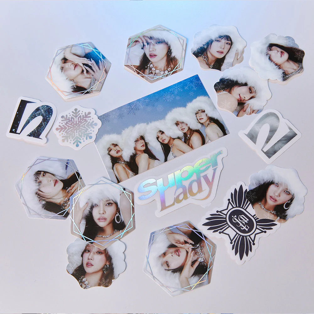 (G)I-DLE - SUPER LADY OFFICIAL MD STICKET PACK 1 VER. - Image 4