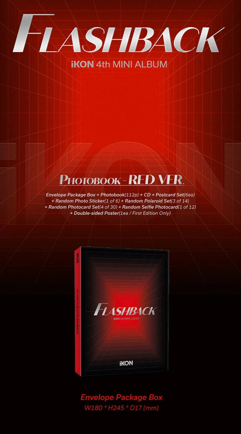 IKON - 4TH MINI ALBUM FLASHBACK (PHOTOBOOK VER.) - Image 3
