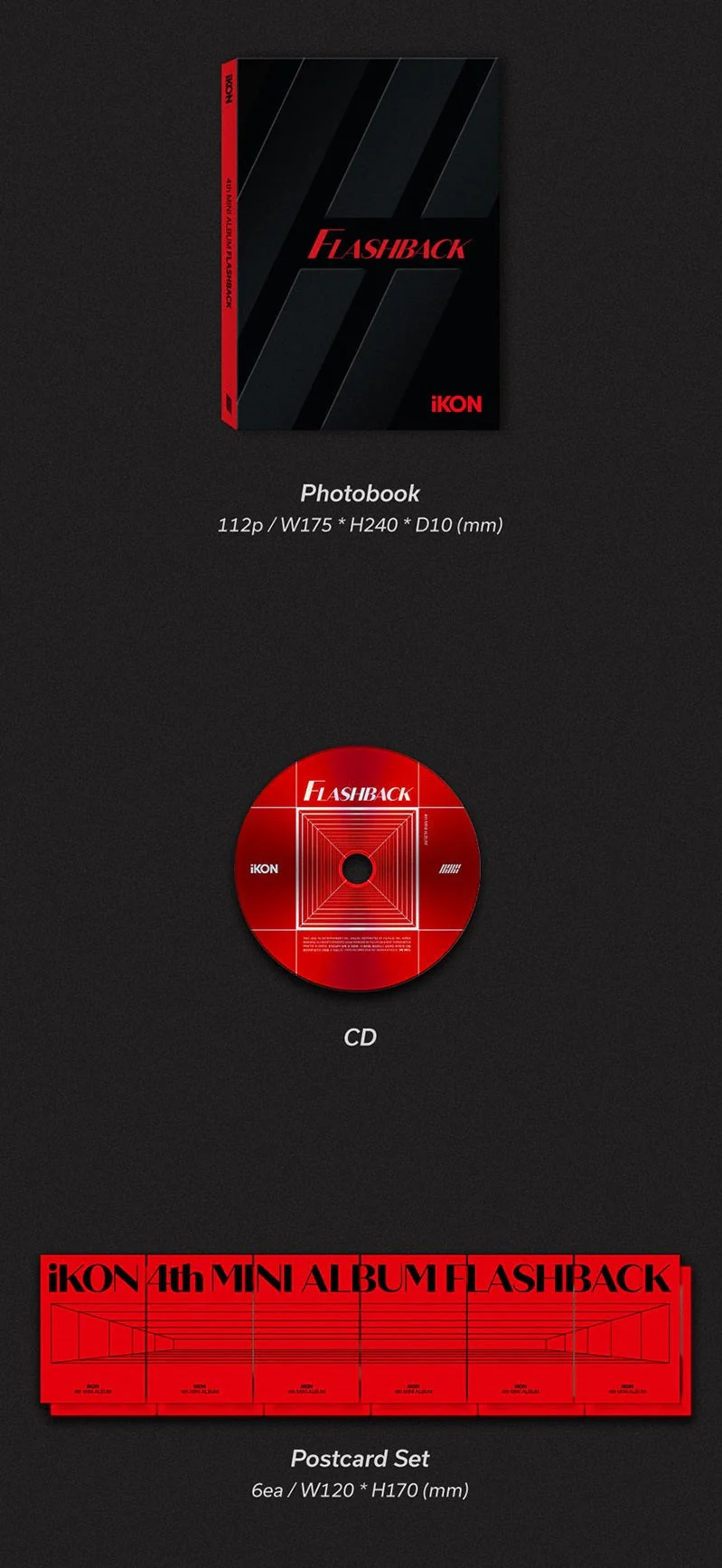IKON - 4TH MINI ALBUM FLASHBACK (PHOTOBOOK VER.) - Image 4