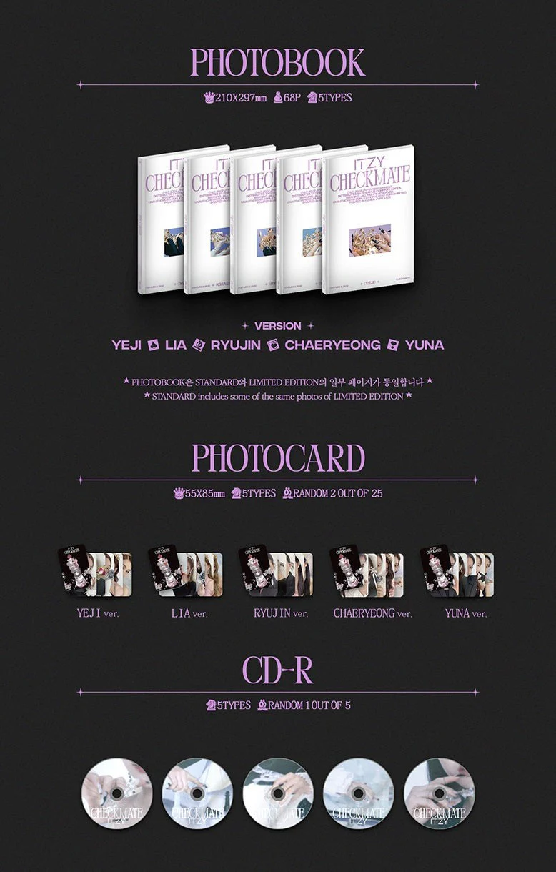 ITZY - 5TH MINI ALBUM CHECKMATE STANDARD EDITION - Image 3