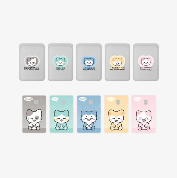 ITZY - ON AIR THE 4TH FAN MEETING OFFICIAL MD TWINZY MAGNETIC CARD WALLET