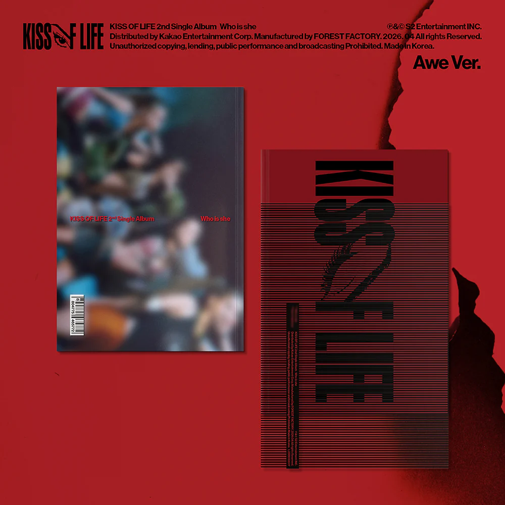 KISS OF LIFE - WHO IS SHE 2ND SINGLE ALBUM AWE VER
