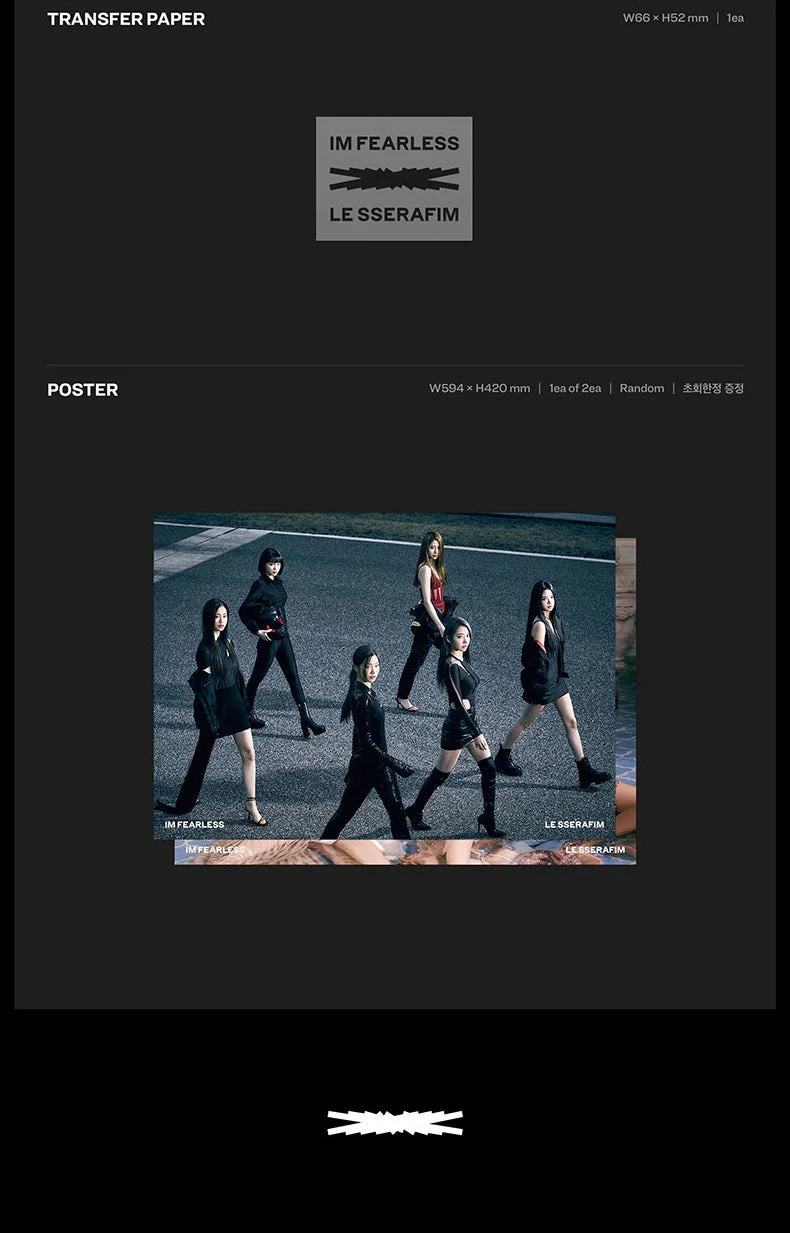 LE SSERAFIM - 1ST MINI ALBUM FEARLESS - Image 5