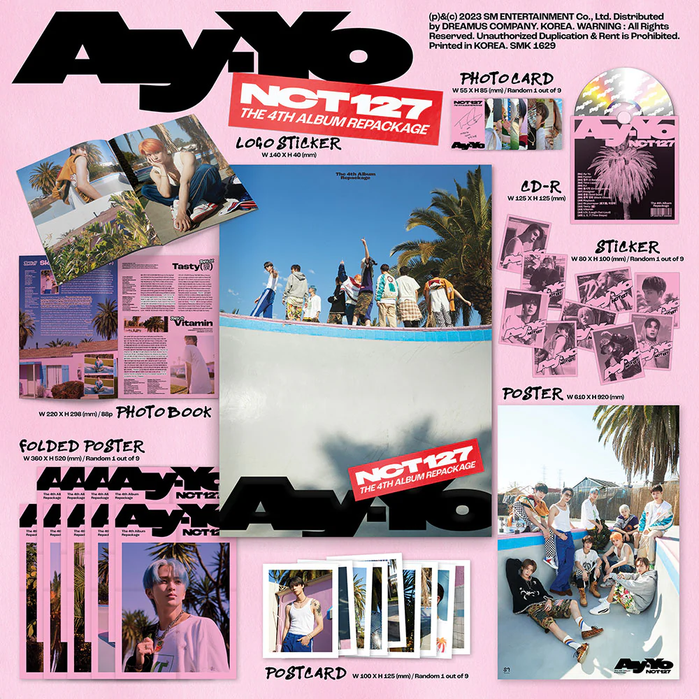 NCT 127 - AY YO 4TH FULL REPACKAGE ALBUM - Image 3