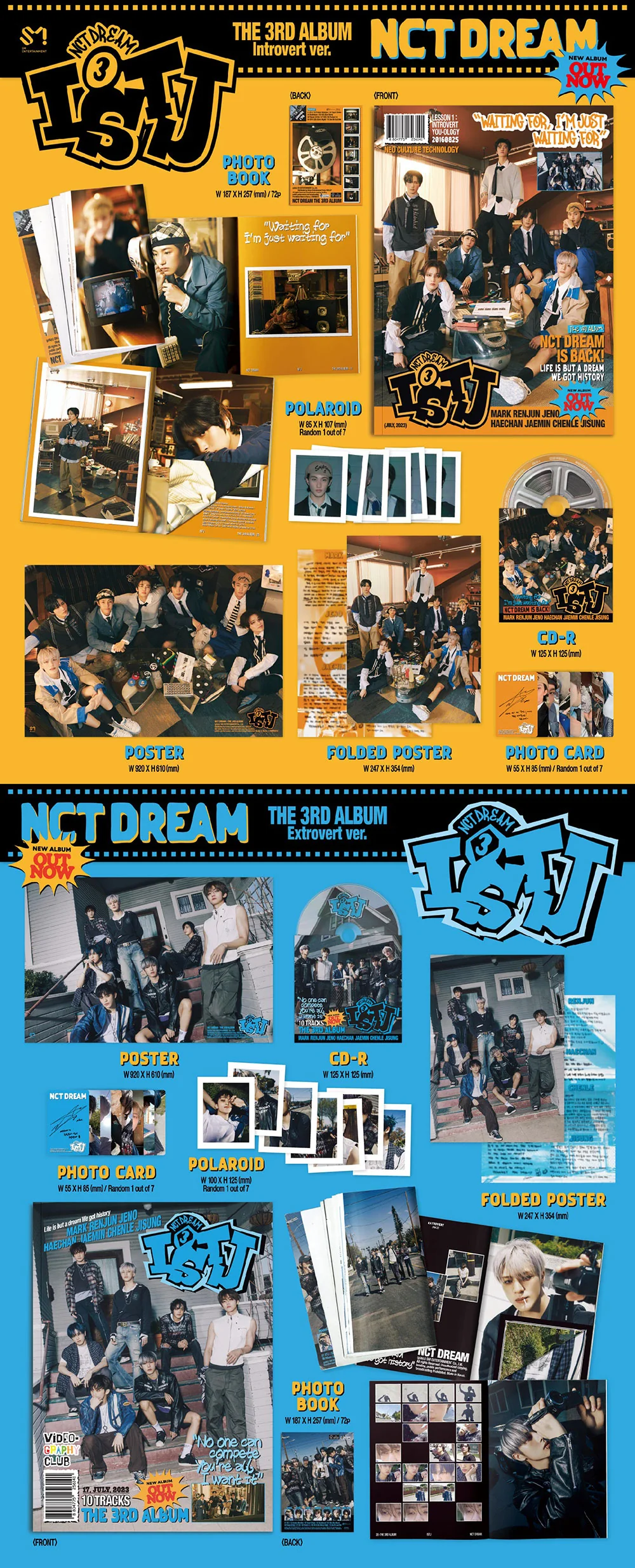 NCT DREAM - ISTJ 3RD FULL ALBUM PHOTO BOOK VER. - Image 2
