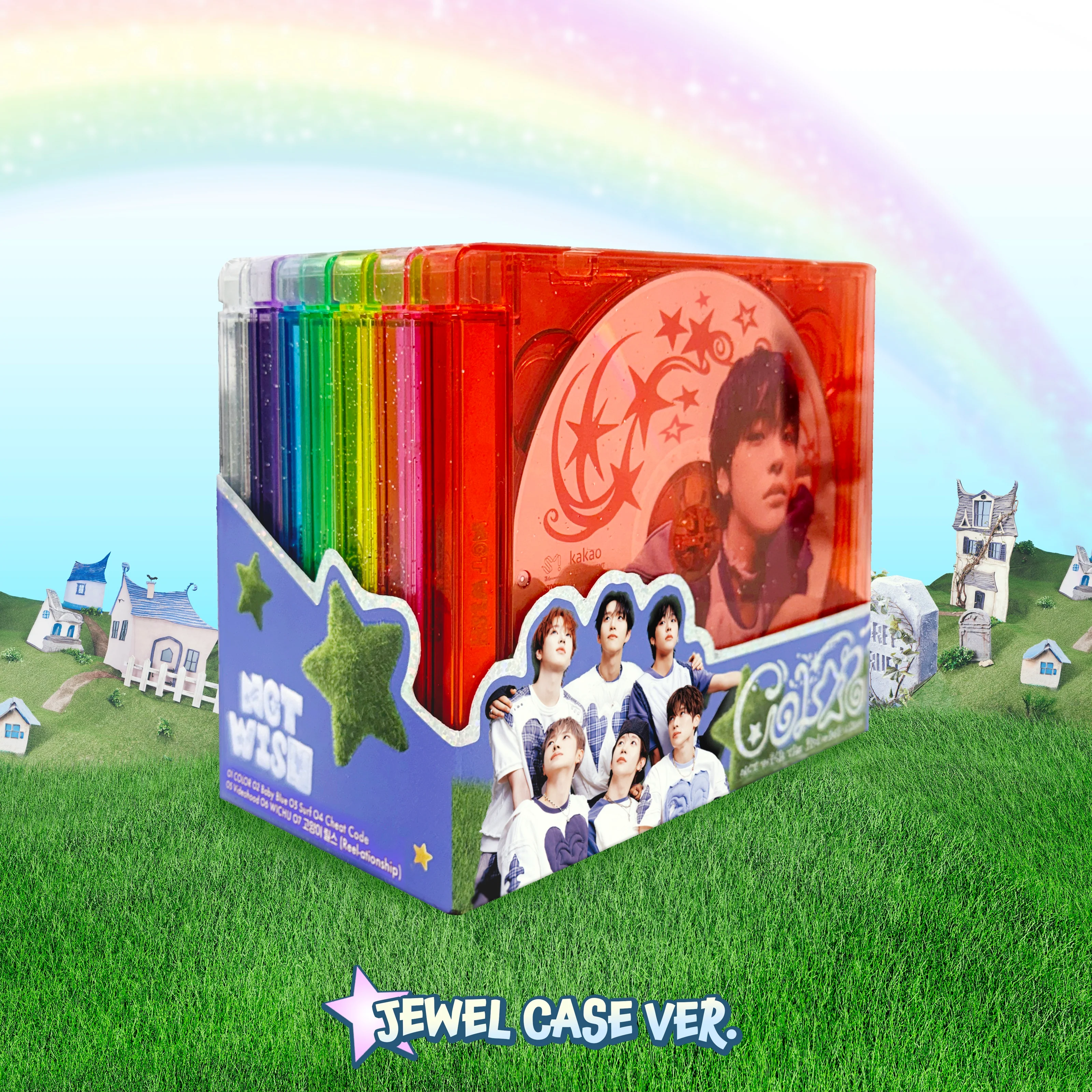 NCT WISH - COLOR 3RD MINI ALBUM JEWEL CASE VER RANDOM