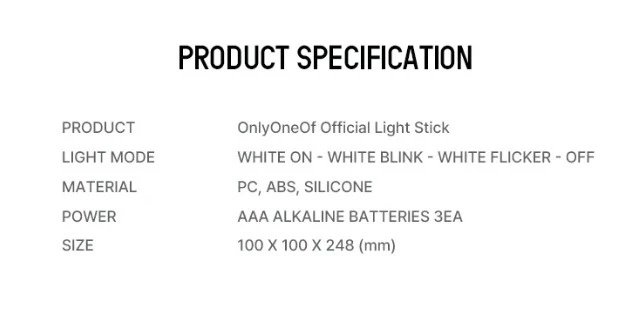 ONLYONEOF - OFFICIAL LIGHT STICK - Image 7