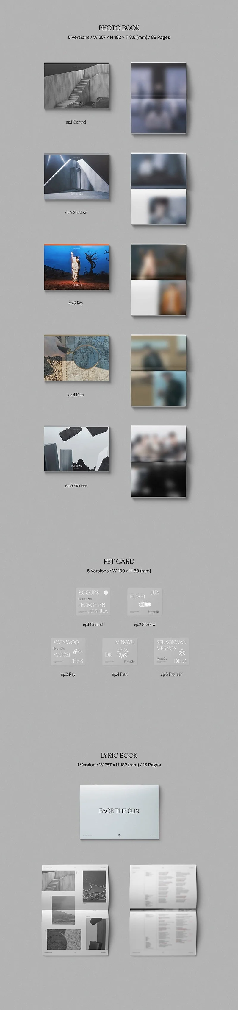 SEVENTEEN - 4TH FULL ALBUM FACE THE SUN - Image 3