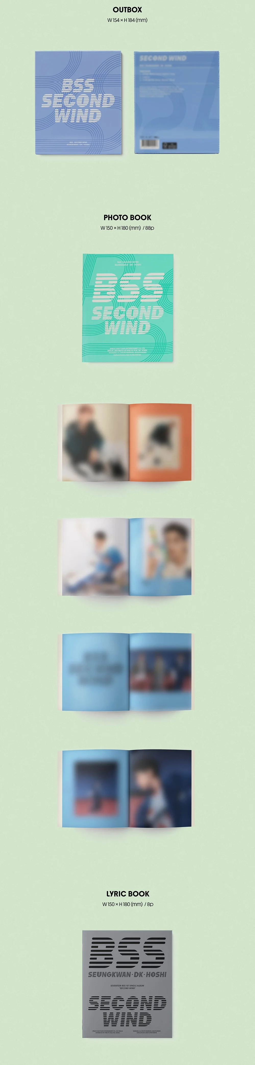 SEVENTEEN BSS - SECOND WIND 1ST SINGLE ALBUM - Image 3