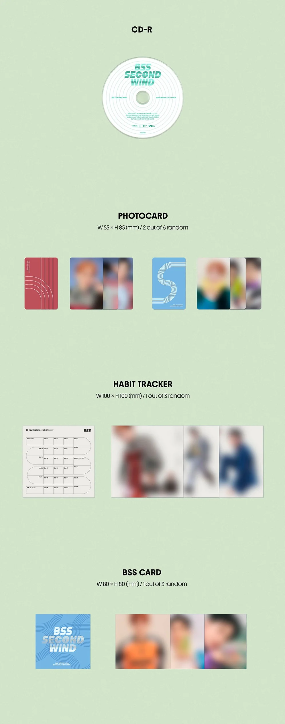 SEVENTEEN BSS - SECOND WIND 1ST SINGLE ALBUM - Image 4