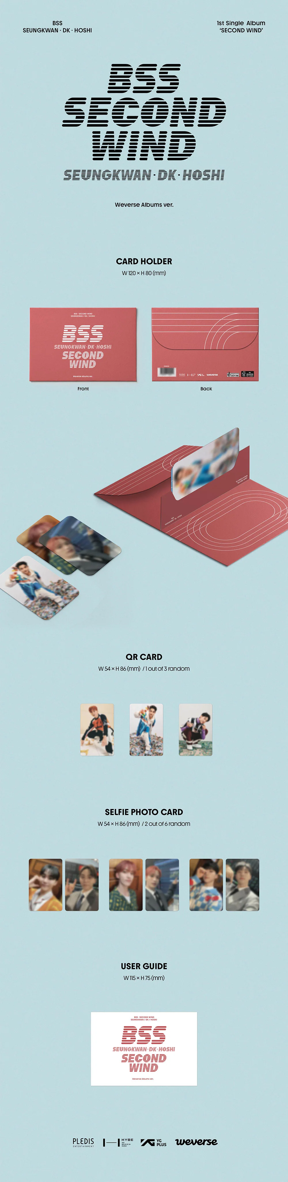 SEVENTEEN BSS - SECOND WIND 1ST SINGLE ALBUM WEVERSE VER. - Image 2