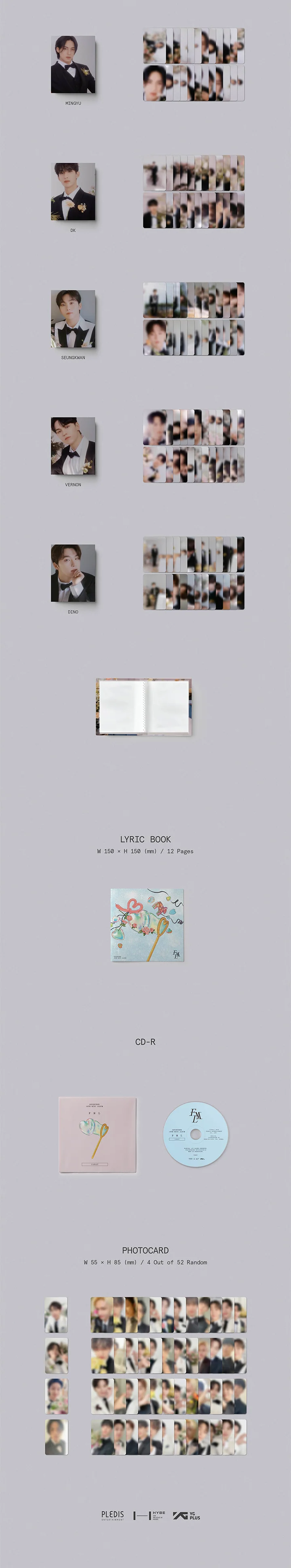 SEVENTEEN - FML 10TH MINI ALBUM CARAT VER. WEVERSE GIFT VER. - Image 3