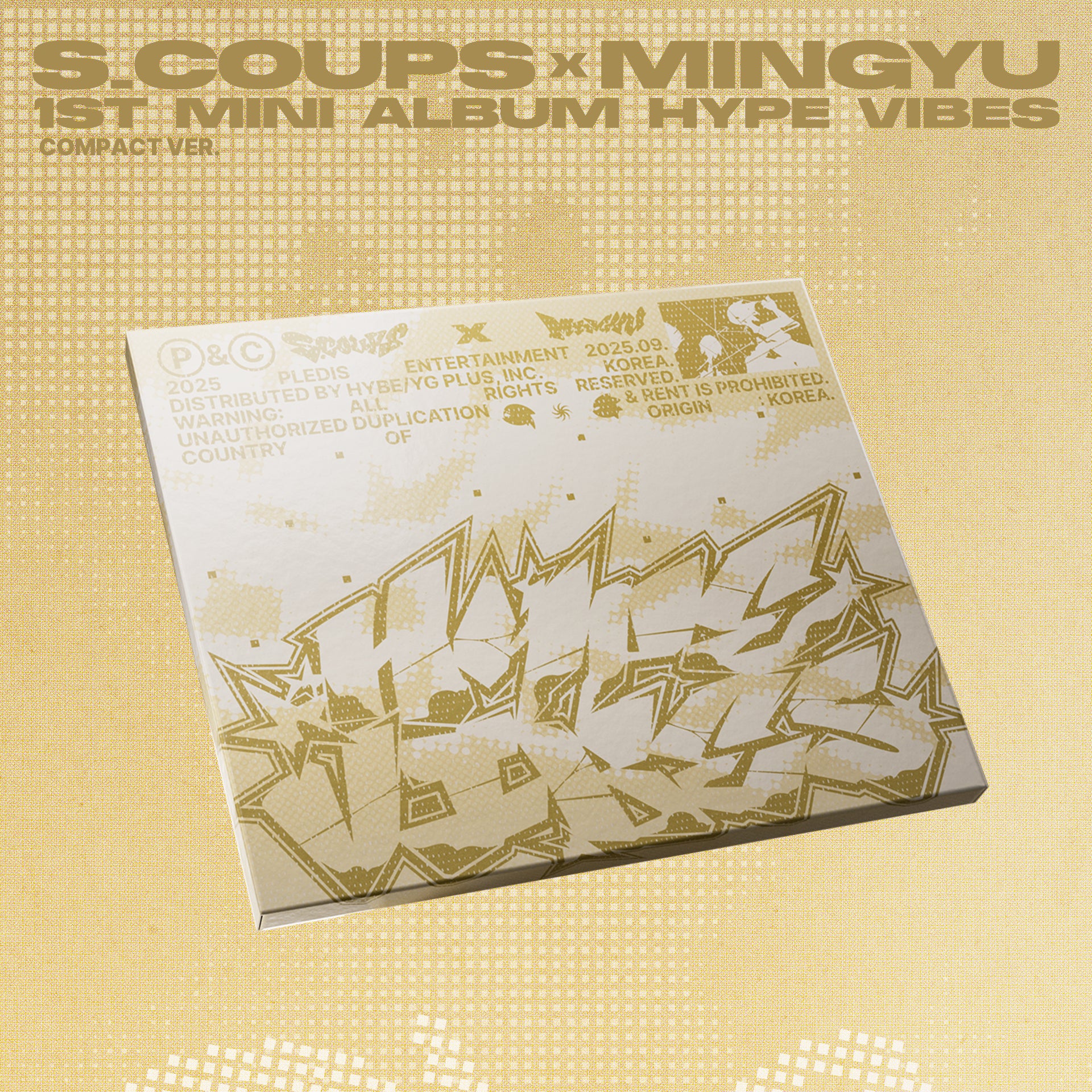 SEVENTEEN S.COUPS X MINGYU - HYPE VIBES 1ST MINI ALBUM COMPACT VER RANDOM