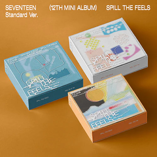 SEVENTEEN - SPILL THE FEELS 12TH MINI ALBUM KNPOPS GIFT STANDARD RANDOM