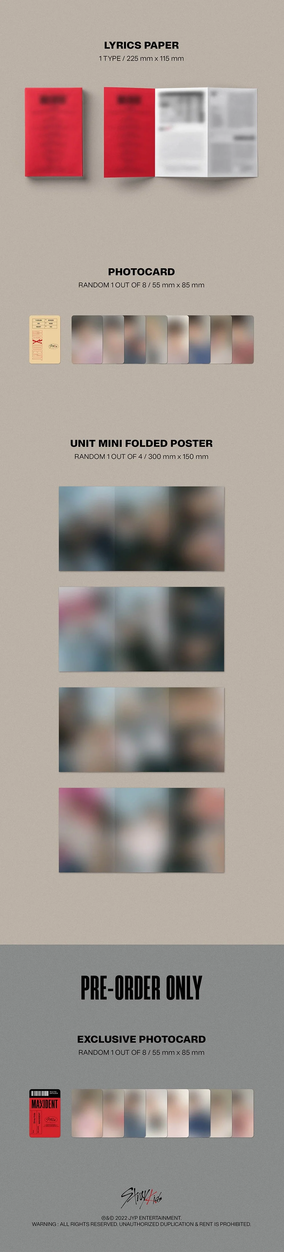 STRAY KIDS - MAXIDENT 7TH MINI ALBUM (CASE VER.) - Image 4