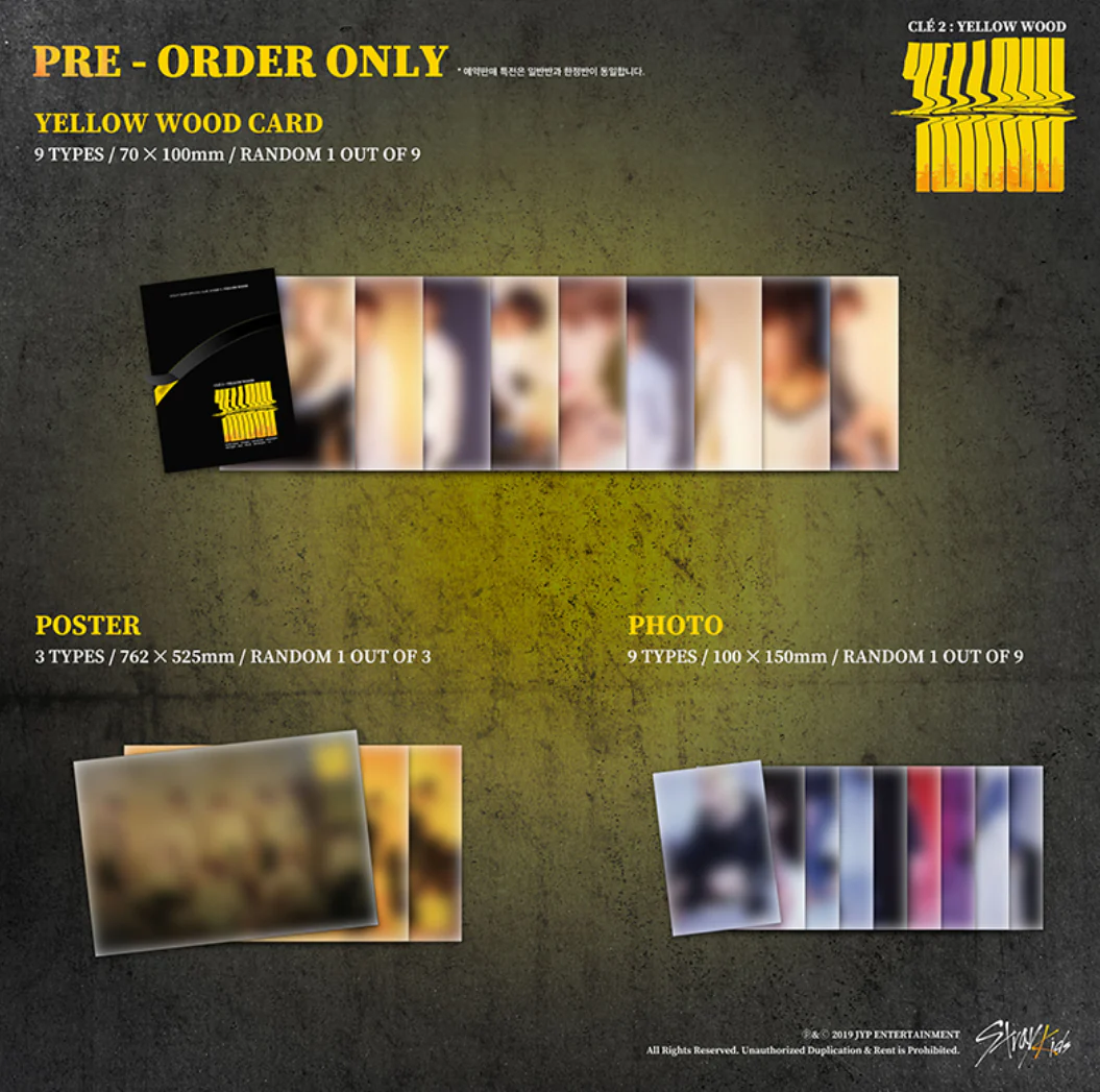 STRAY KIDS - SPECIAL ALBUM - CLE 2 : YELLOW WOOD [NORMAL VER.] - Image 4