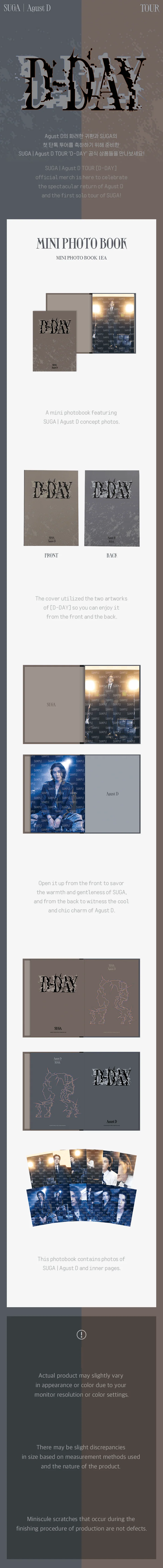 SUGA - AGUST D TOUR D-DAY OFFICIAL MD - Image 9