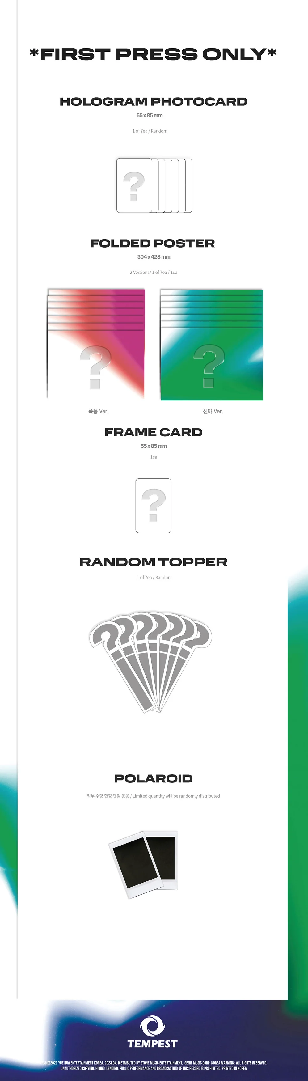 TEMPEST - 폭풍전야 4TH MINI ALBUM - Image 6