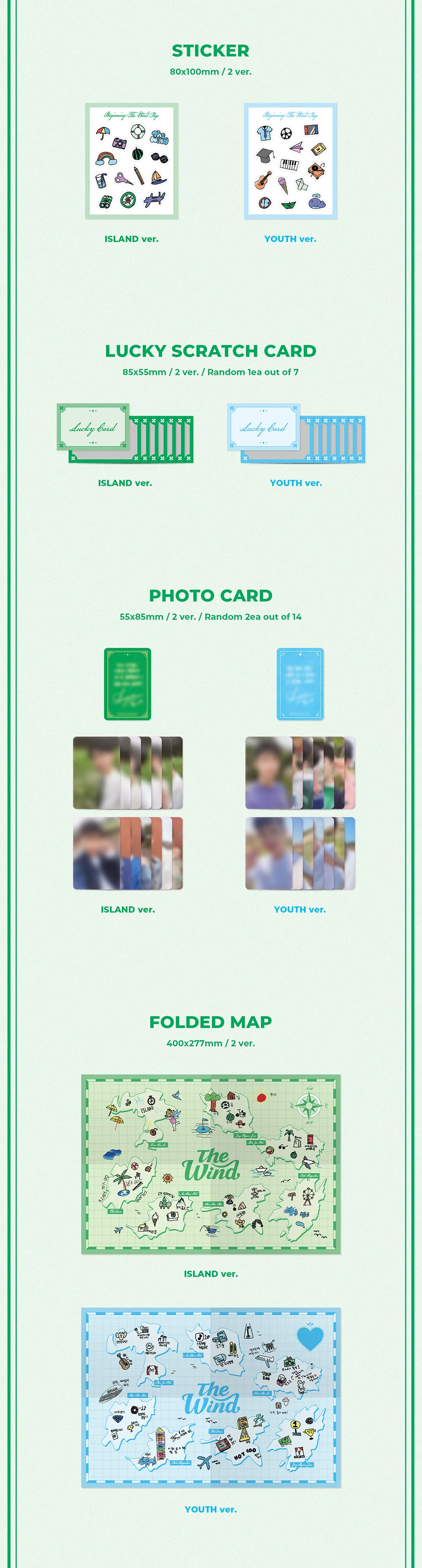 THE WIND - BEGINNING THE WIND PAGE 1ST MINI ALBUM - Image 6