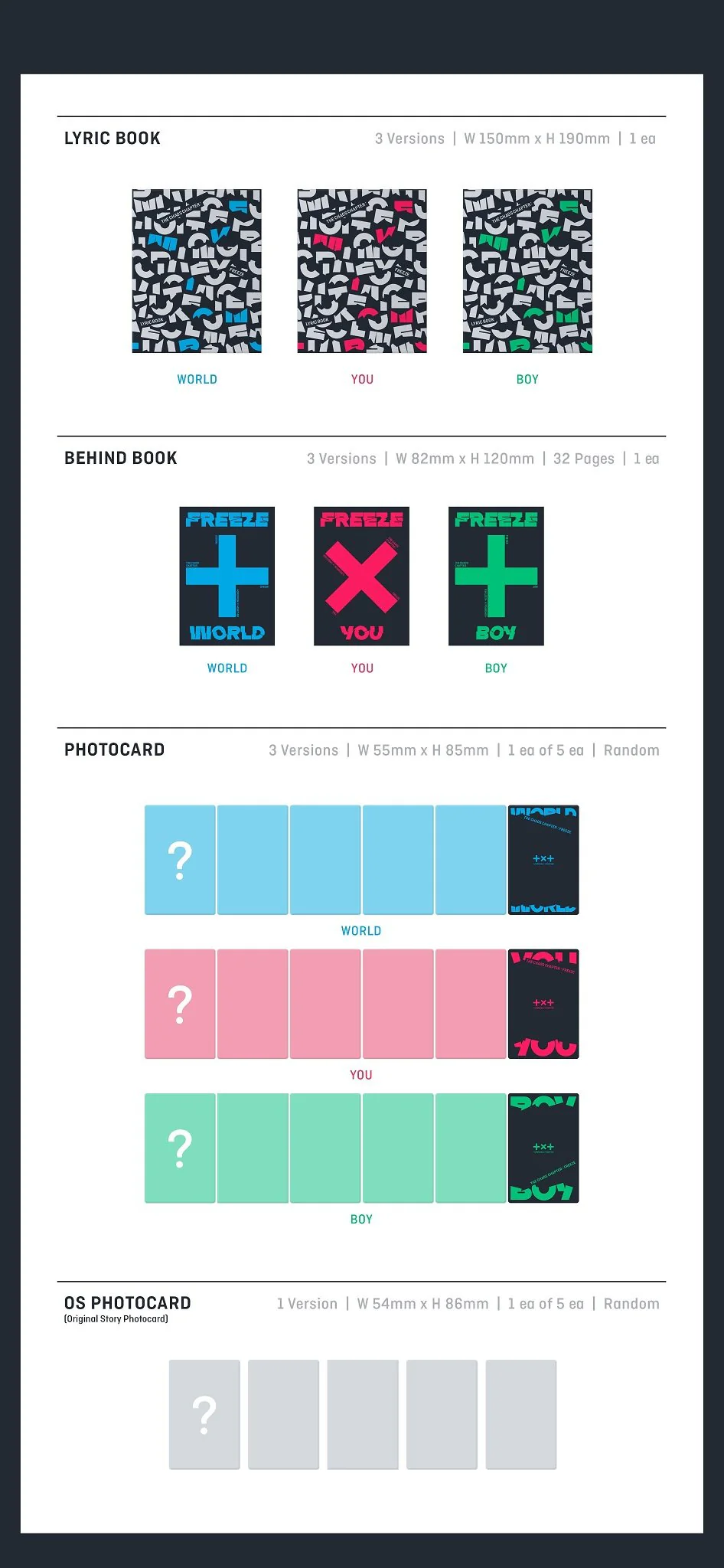 TXT - ALBUM [THE CHAOS CHAPTER : FREEZE] - Image 7