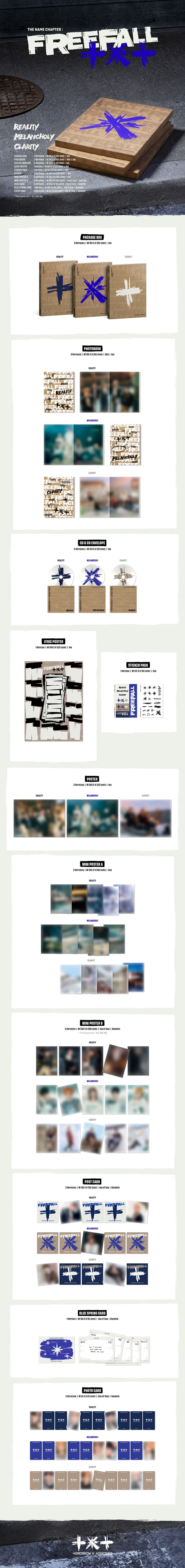 TXT - FREEFALL 3RD FULL ALBUM STANDARD VER. - Image 2