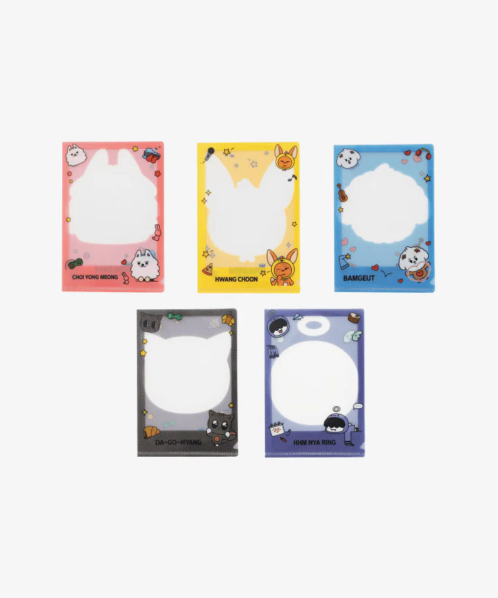 TXT - PPULBATU WARI WARI CHARACTER POP UP OFFICIAL MD PHOTOCARD L SLEEVE SET
